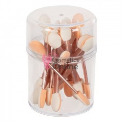 Aplicatoare de fard cu buretel APB05, 15 bucati + cutie, art MJ 1214813